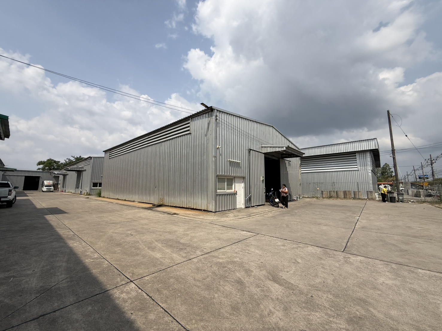R03A โกดังสำเร็จรูป บ้านค่าย ระยอง 300 ตรม. - รูปที่ 1