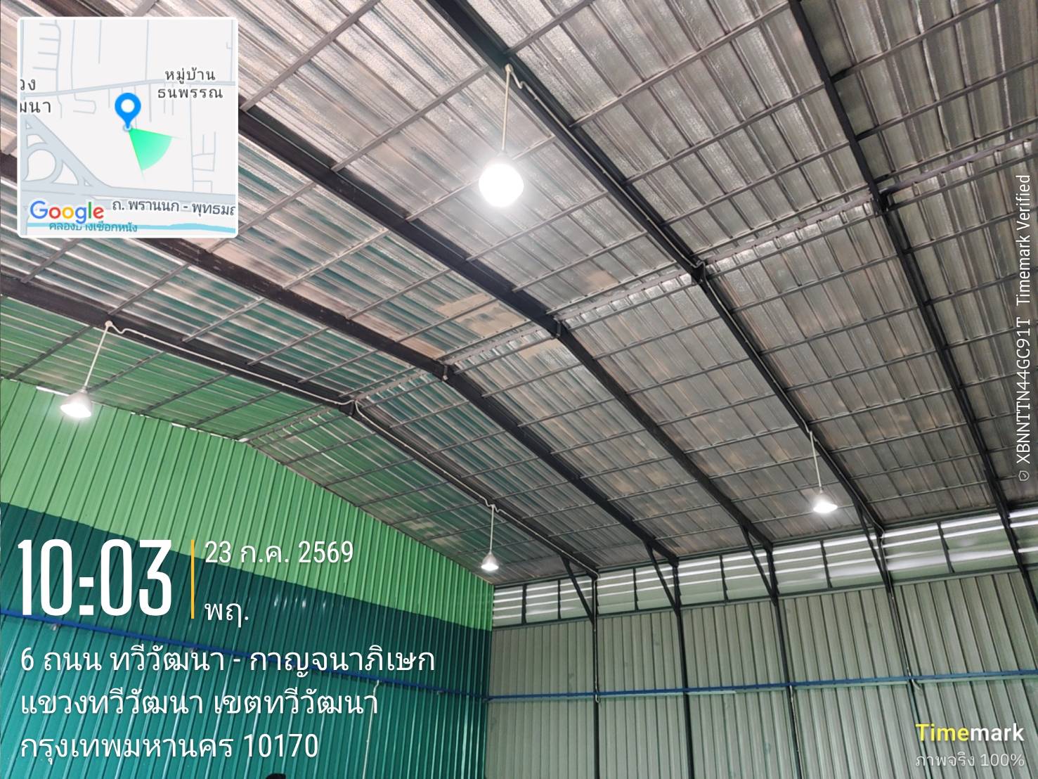 R05G โกดังสำเร็จรูปให้เช่า พุทธมณฑลสาย3 ทวีวัฒนา - กาญจนาภิเษก 195 ตรม - รูปที่ 3