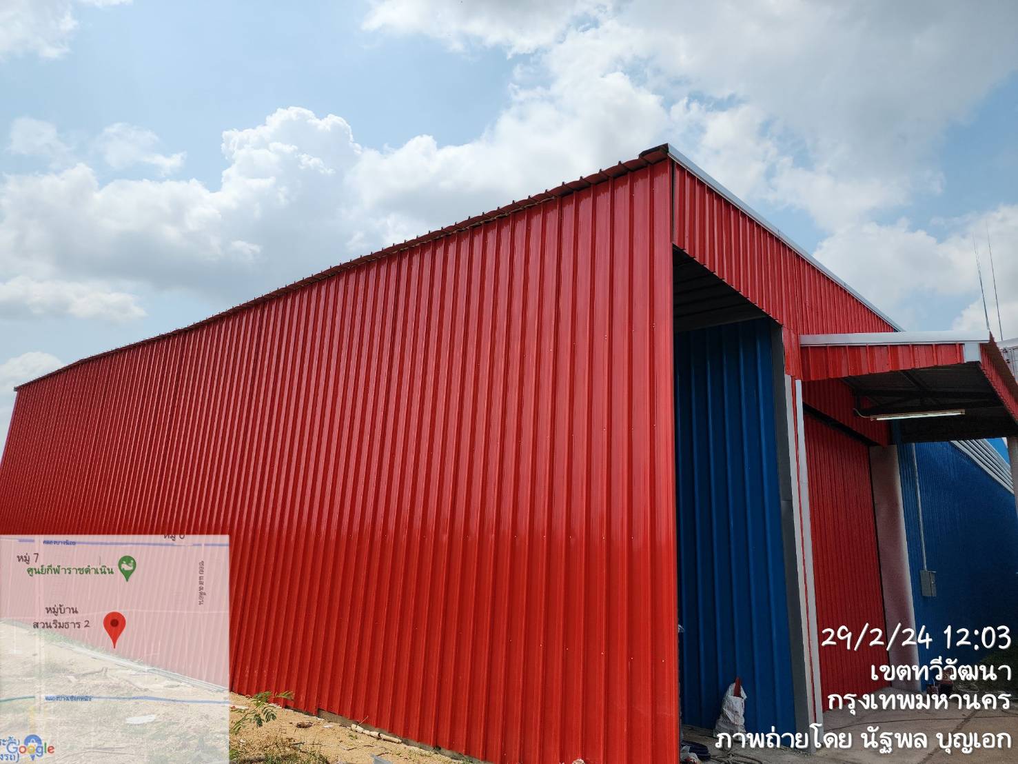 R05N โกดังให้เช่า พุทธมณฑลสาย3 ถนนทวีวัฒนา-กาญจนาภิเษก 730 ตรม. - รูปที่ 3