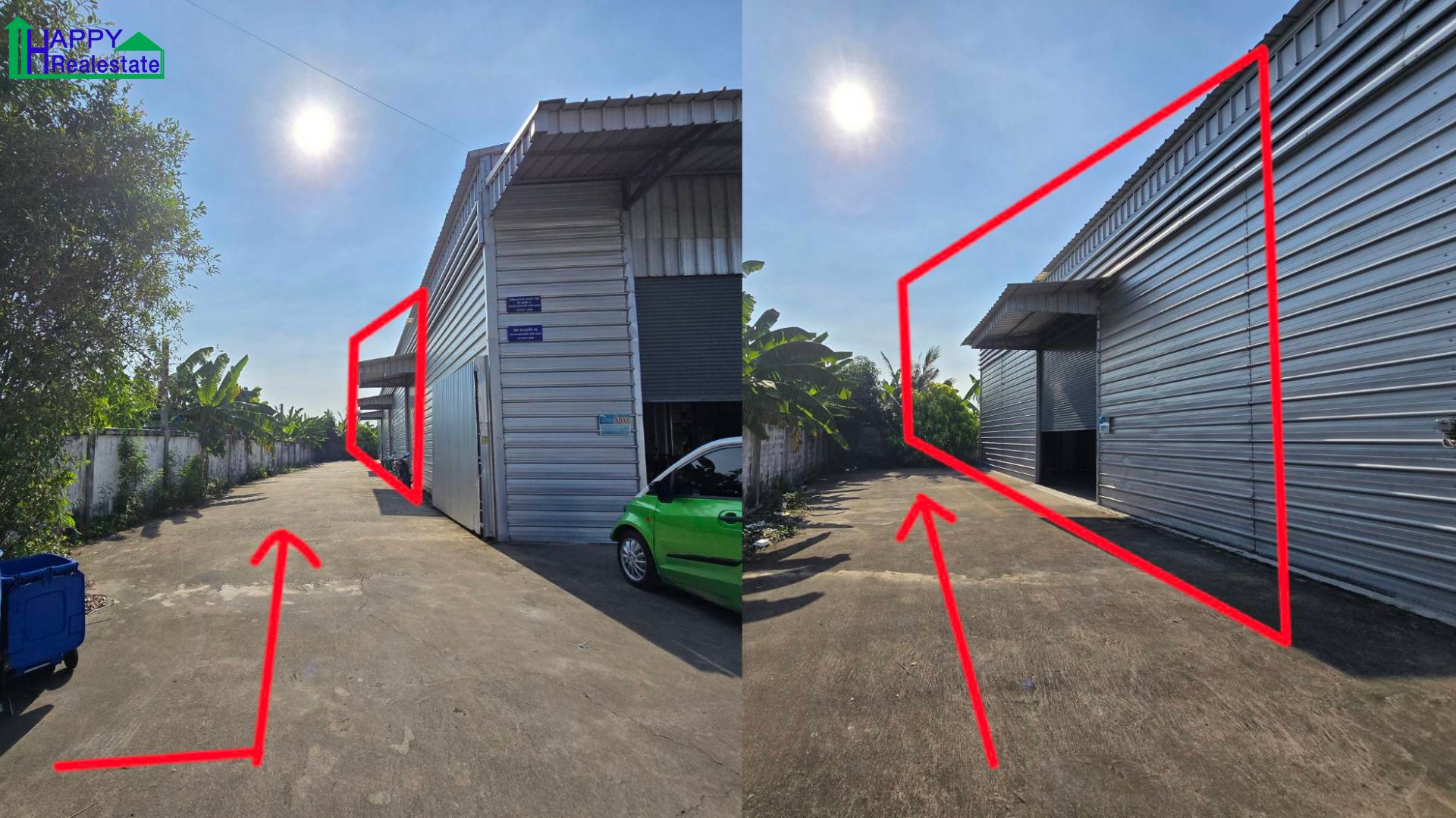 R06G โกดังสำเร็จรูปให้เช่า เอกชัยบางบอน 400 ตรม.