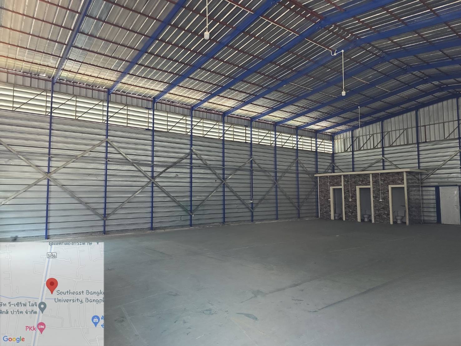 R07E โกดังสำเร็จรูปให้เช่า ​คลองขุด 300 ตรม. - รูปที่ 3
