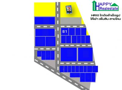 R10B1 โกดังเช่าเพิ่มสิน-สายไหม 504 ตรม. - รูปที่ 1