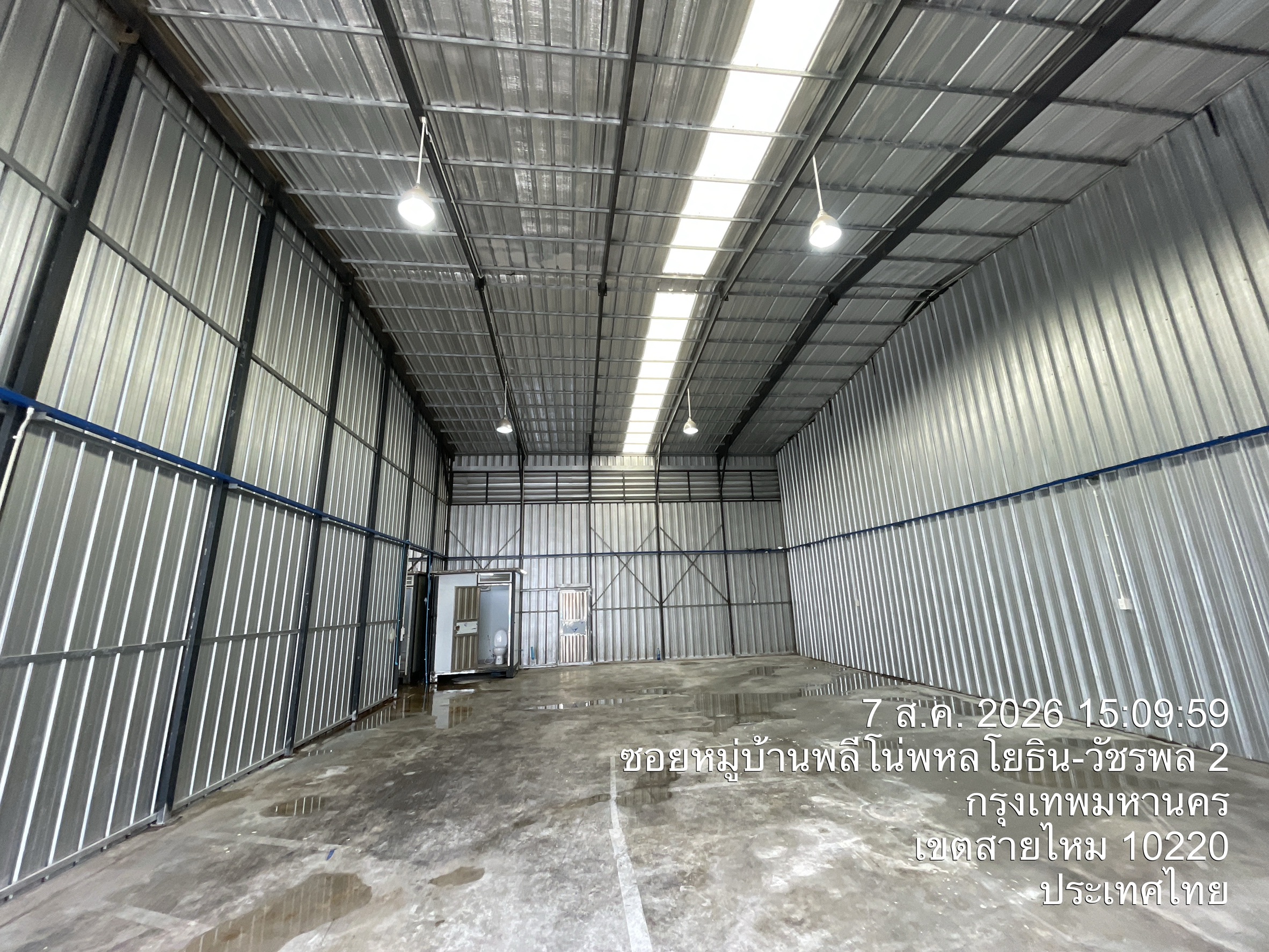 R10E โกดังเช่าเพิ่มสิน-สายไหม 150 ตรม. - รูปที่ 2