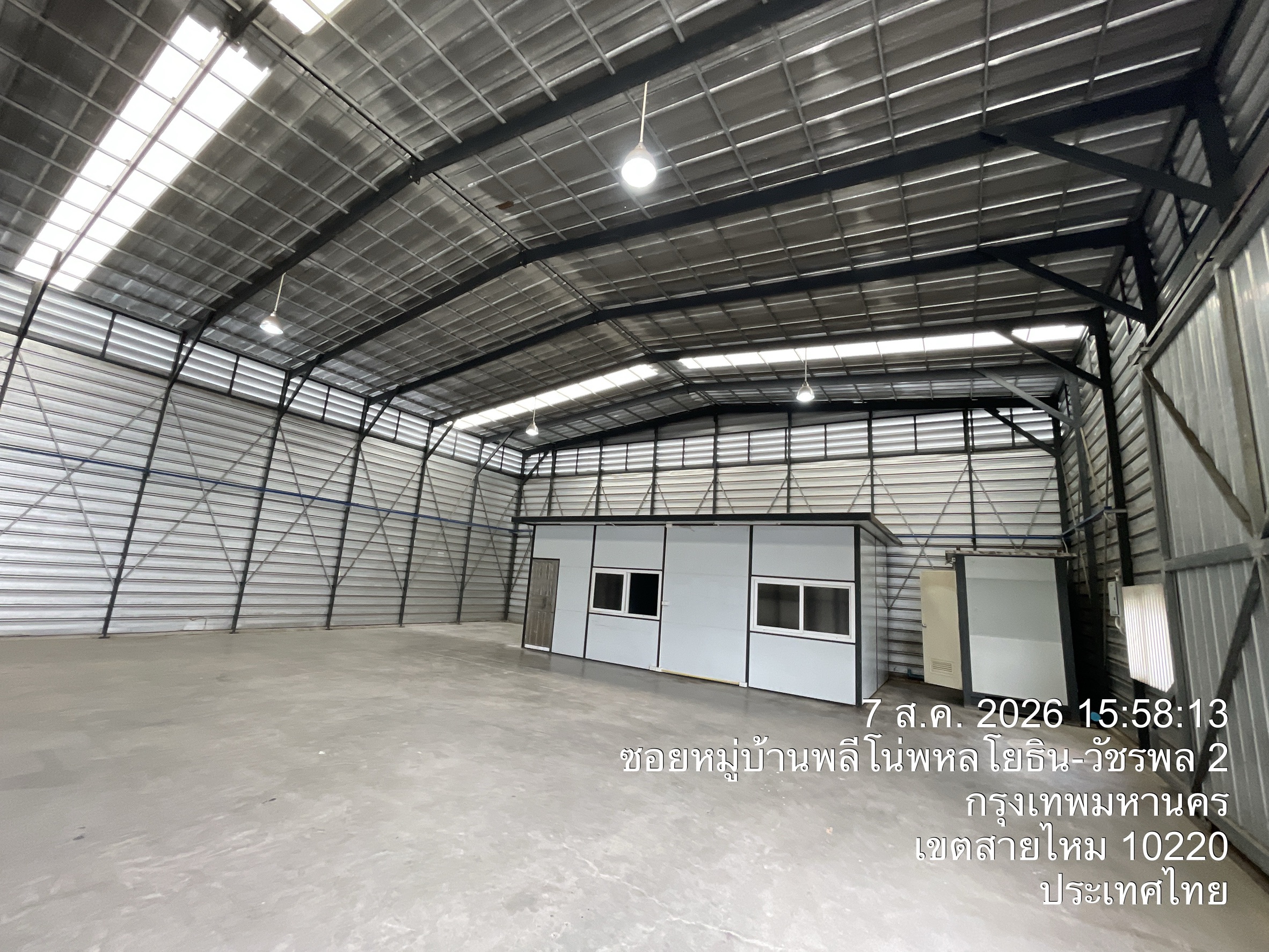 R10J โกดังเช่าเพิ่มสิน-สายไหม 210 ตรม. - รูปที่ 1