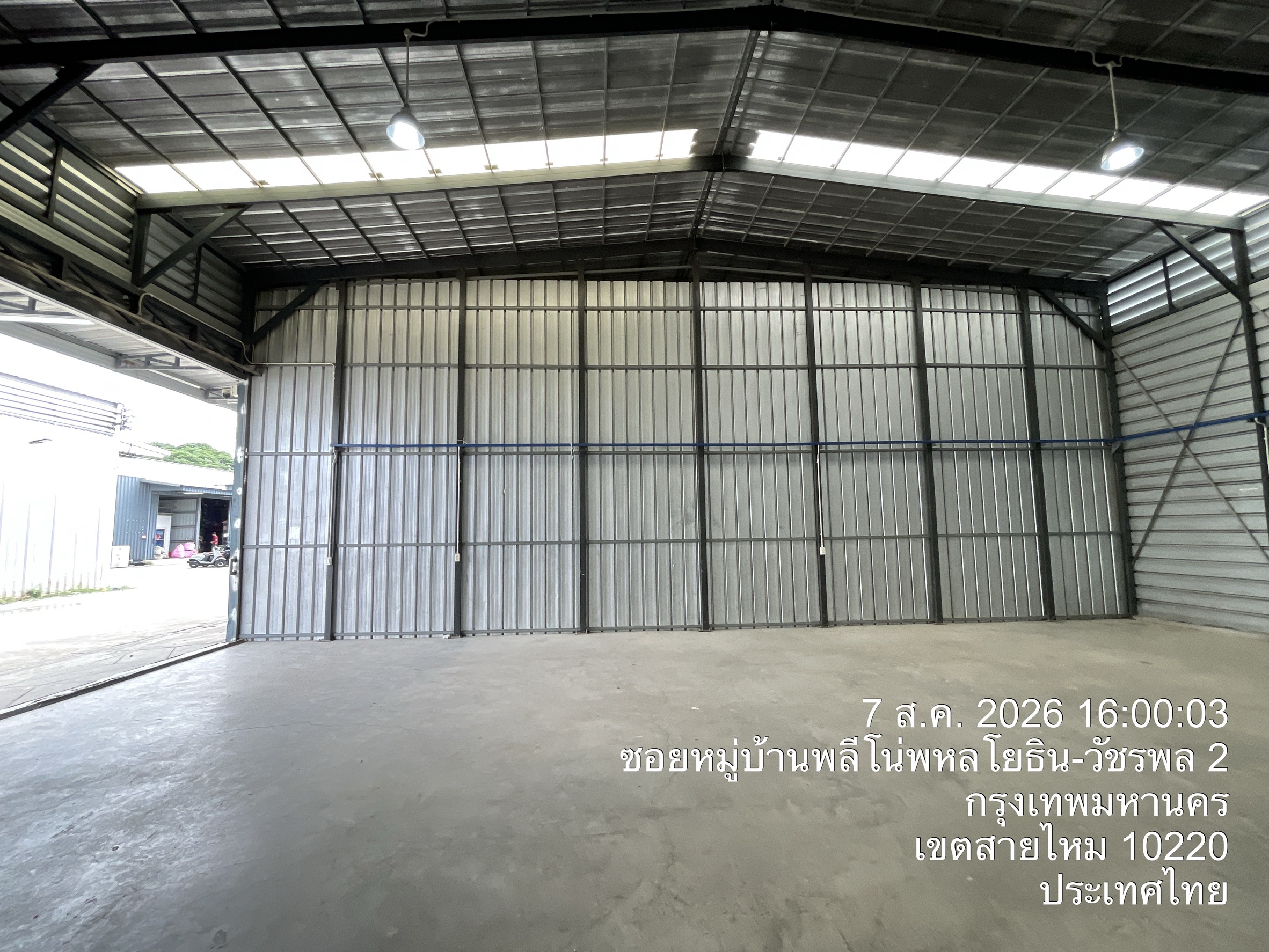 R10J โกดังเช่าเพิ่มสิน-สายไหม 210 ตรม. - รูปที่ 2