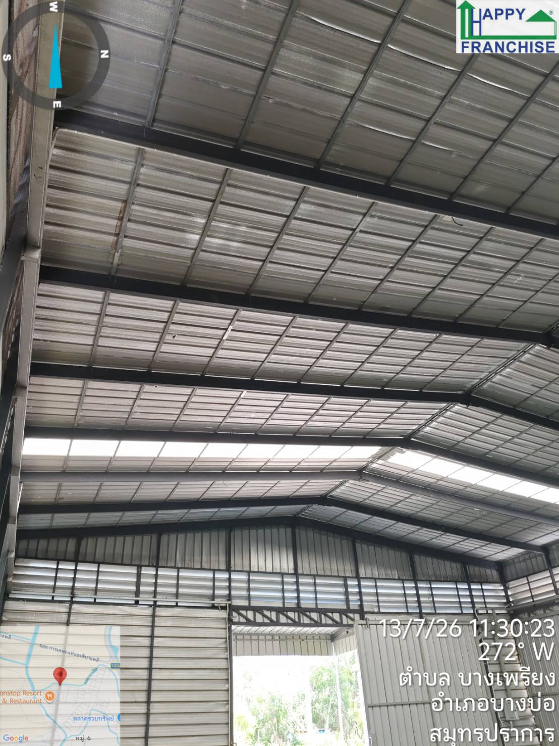 R16A โกดังสำเร็จรูปให้เช่านิคมฯบางเพรียง 300 ตรม. 12
