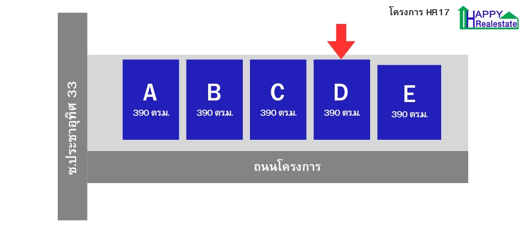 R17D โกดังสำเร็จรูปให้เช่าประชาอุทิศ33 390 ตร.ม. - รูปที่ 1