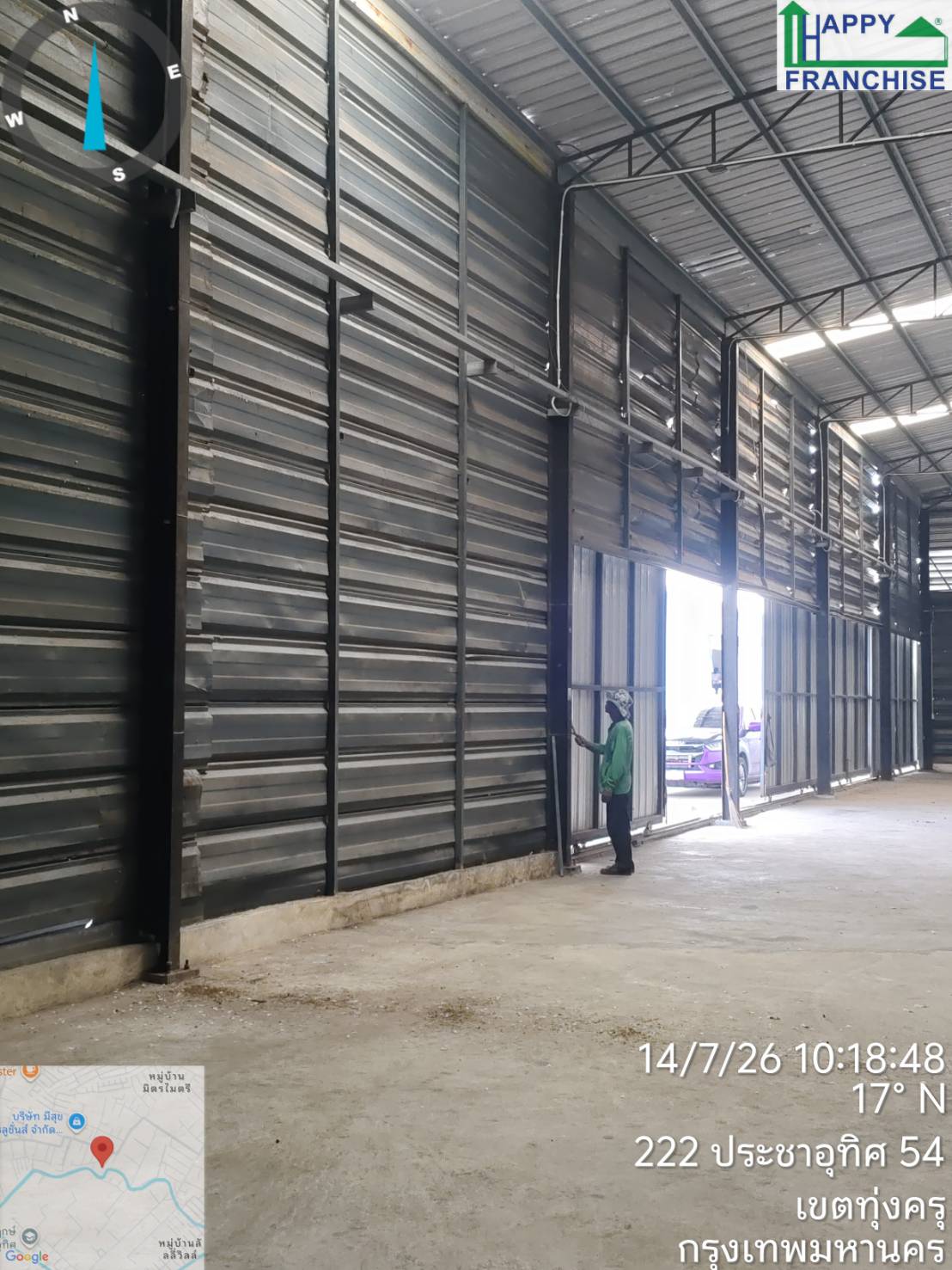 R21A โกดังให้เช่า ประชาอุทิศ เขตทุ่งครุ 527 ตรม. 41