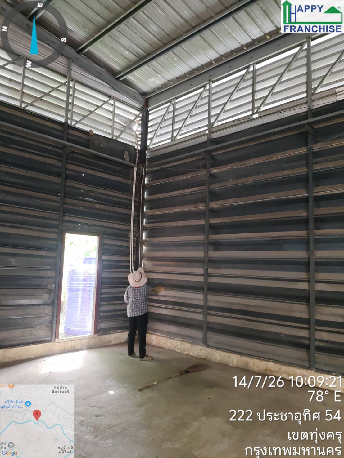 R21A โกดังให้เช่า ประชาอุทิศ เขตทุ่งครุ 527 ตรม. 40