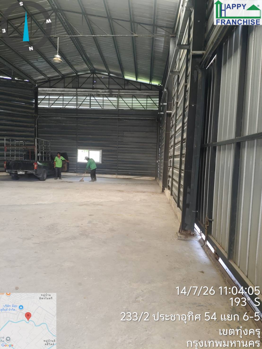 R21A โกดังให้เช่า ประชาอุทิศ เขตทุ่งครุ 527 ตรม. 44