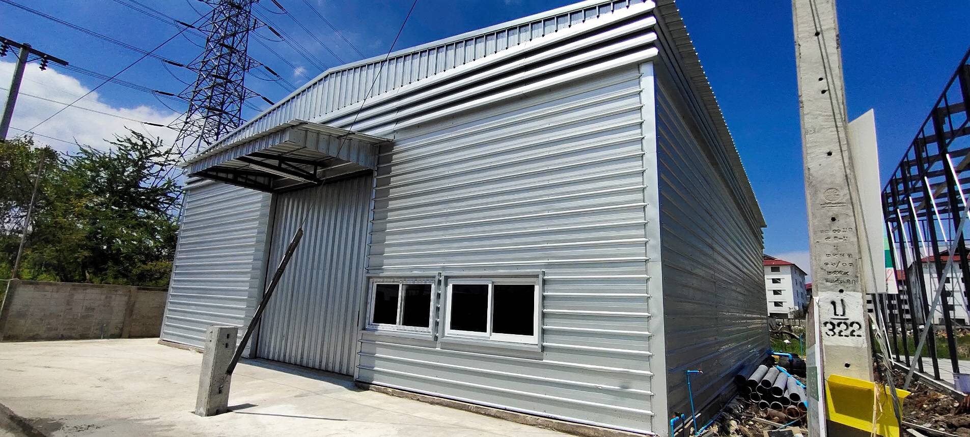 R25A โกดังสำเร็จรูปให้เช่า บางพลีใหญ่ อ.บางพลี สมุทรปราการ 300 ตรม. - รูปที่ 2