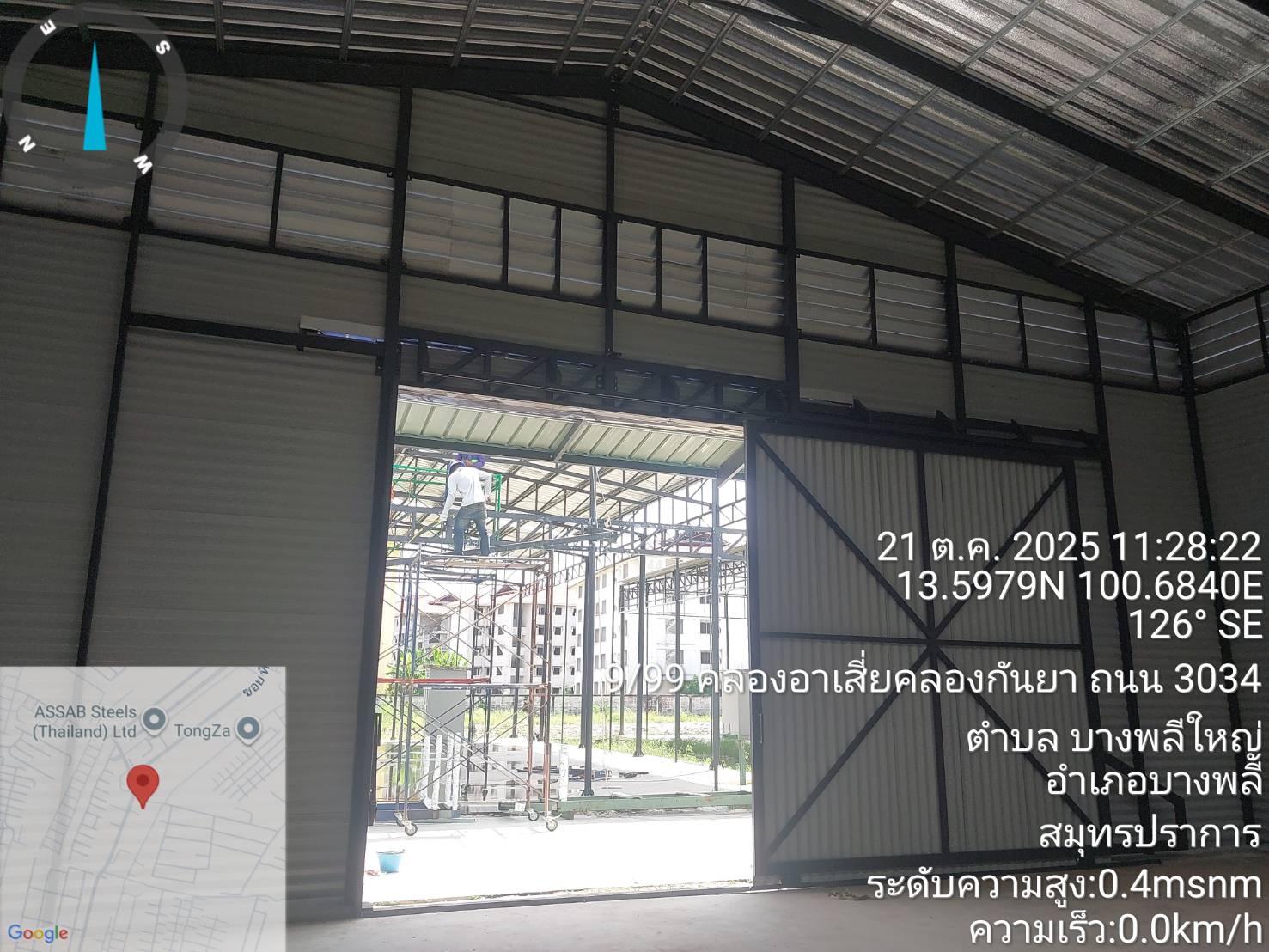 R25I โกดังสำเร็จรูปให้เช่า บางพลีใหญ่ อ.บางพลีสมุทรปราการ 300 ตรม. - รูปที่ 5