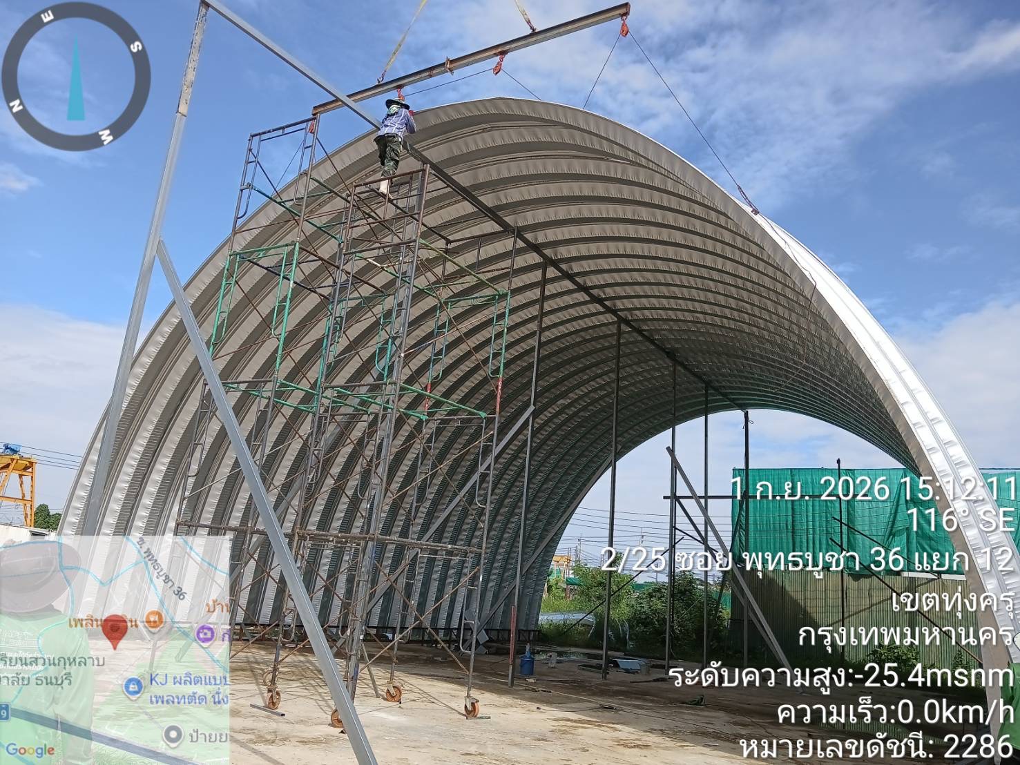 R27C โกดังสำเร็จรูปให้เช่าโรงหล่อ 280 ตร.ม. - รูปที่ 4