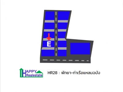 R28E โกดังเช่าแหลมฉบัง-พัทยา รวมพื้นที่ใช้สอยทั้งหมด 435ตร.ม.