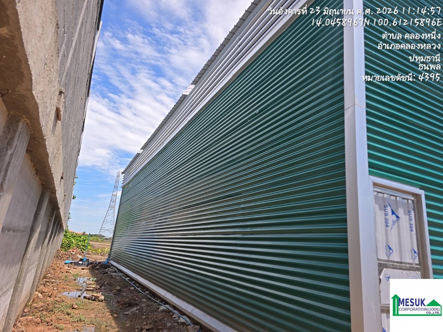 R35A โกดังสำเร็จให้เช่า คลองหลวง จ.ปทุมธานี  300ตรม