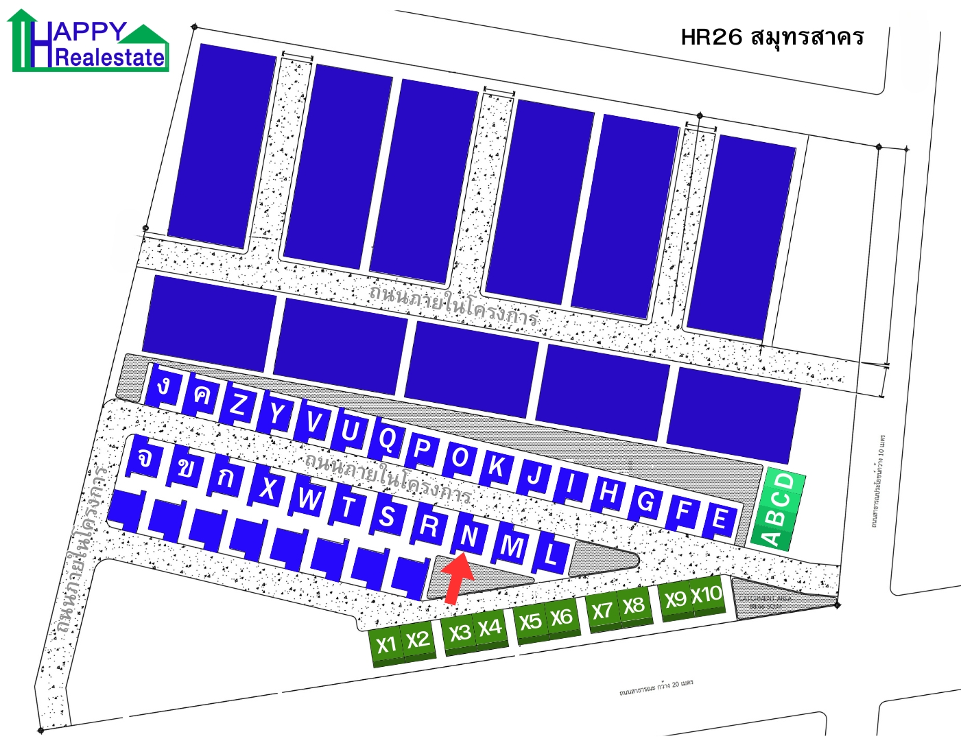 B26Nโครงการบ้านเช่าคอกกระบือสมุทรสาคร36ตรม. 12