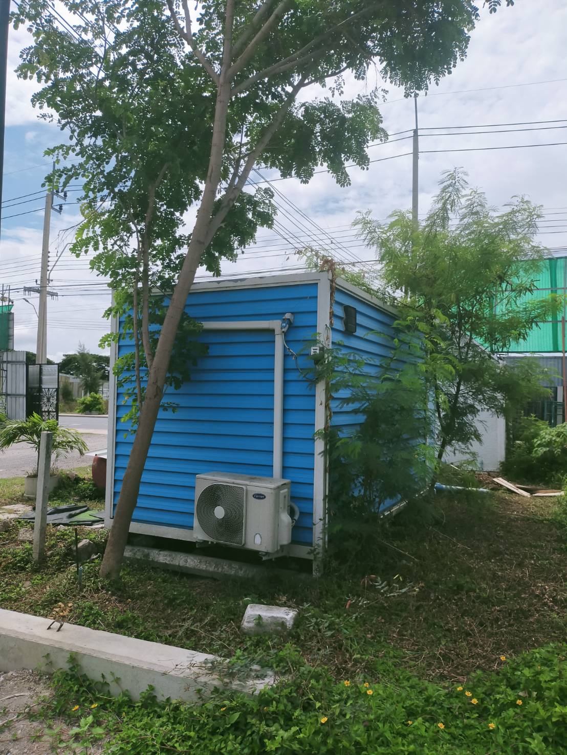บ้านสำเร็จรูป MB04 สีฟ้า-โรงหล่อ - รูปที่ 2