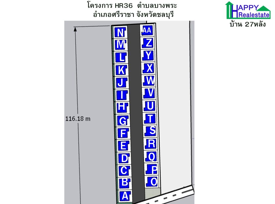B36A โครงการบ้านเช่า บางพระ ชลบุรี - รูปที่ 5
