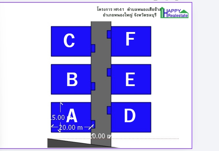 R42A โกดังสำเร็จรูปให้เช่า หนองใหญ่ ชลบุรี - รูปที่ 1