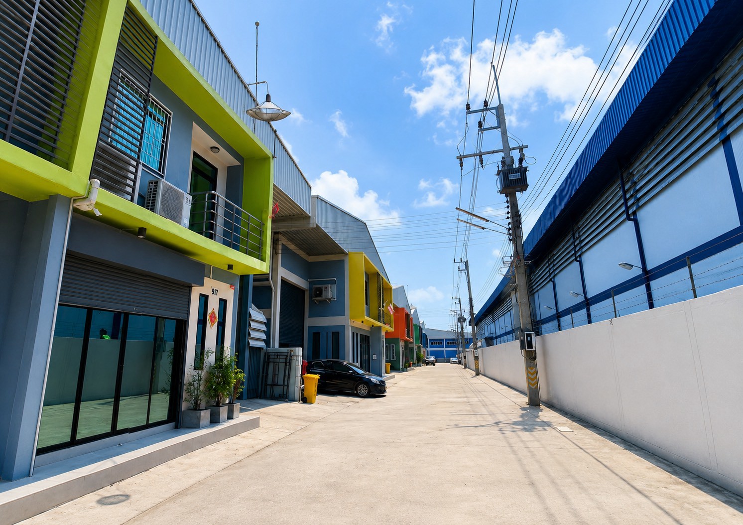 โรงงาน–โกดัง พร้อมสำนักงาน เอกชัย–โพธิ์แจ้ 7