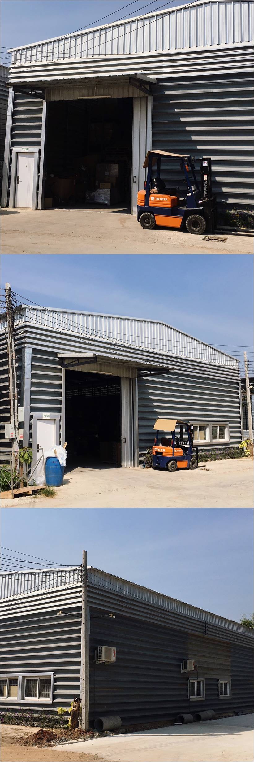 R02G-1 โกดังสำเร็จรูปให้เช่า 2 ถ.เทพารักษ์ 300 ตรม. - รูปที่ 3