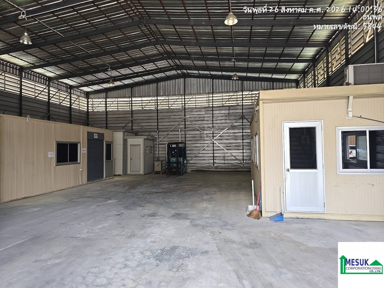 R02J โกดังสำเร็จรูปให้เช่า 2 ถ.เทพารักษ์ 300 ตรม. ออฟฟิต 34 ตรม - รูปที่ 2