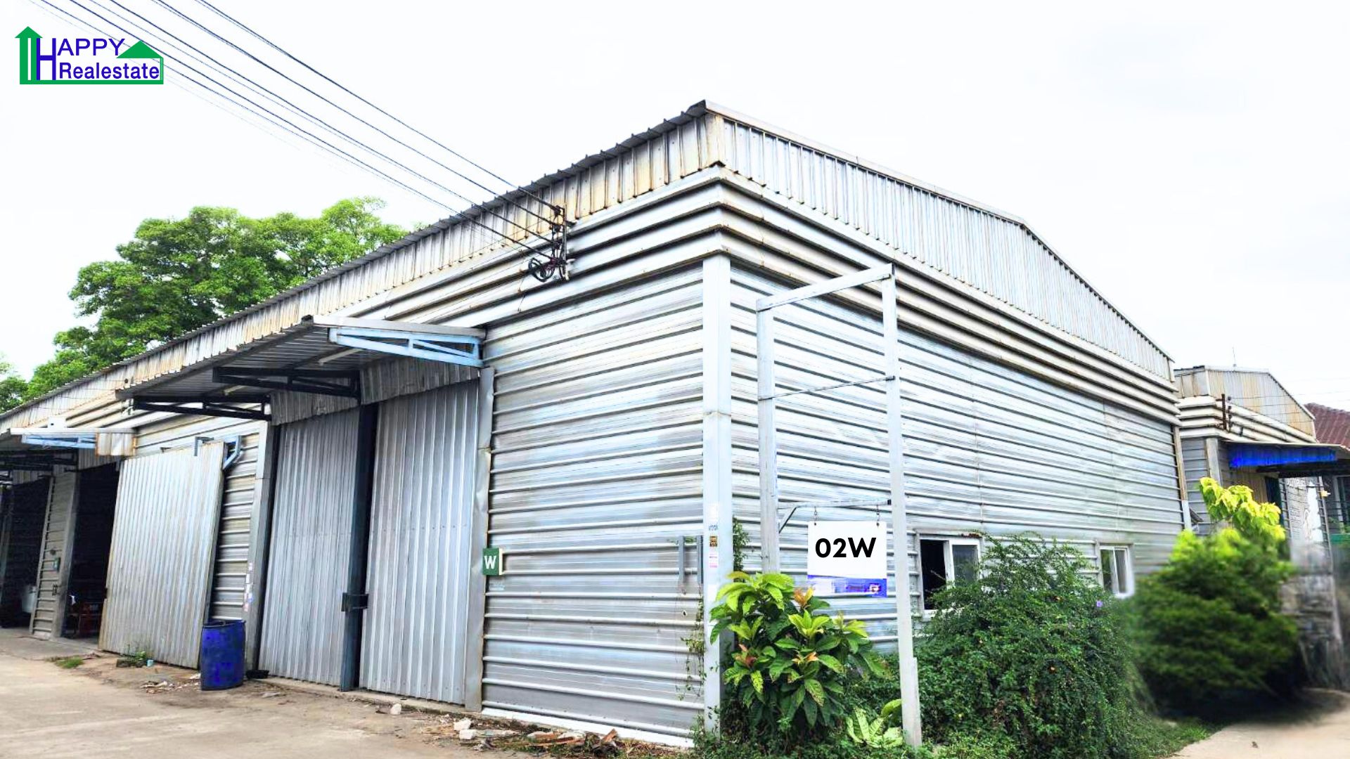 R02W โกดังสำเร็จรูปให้เช่า 2 ถ.เทพารักษ์ 199.95 ตรม.
