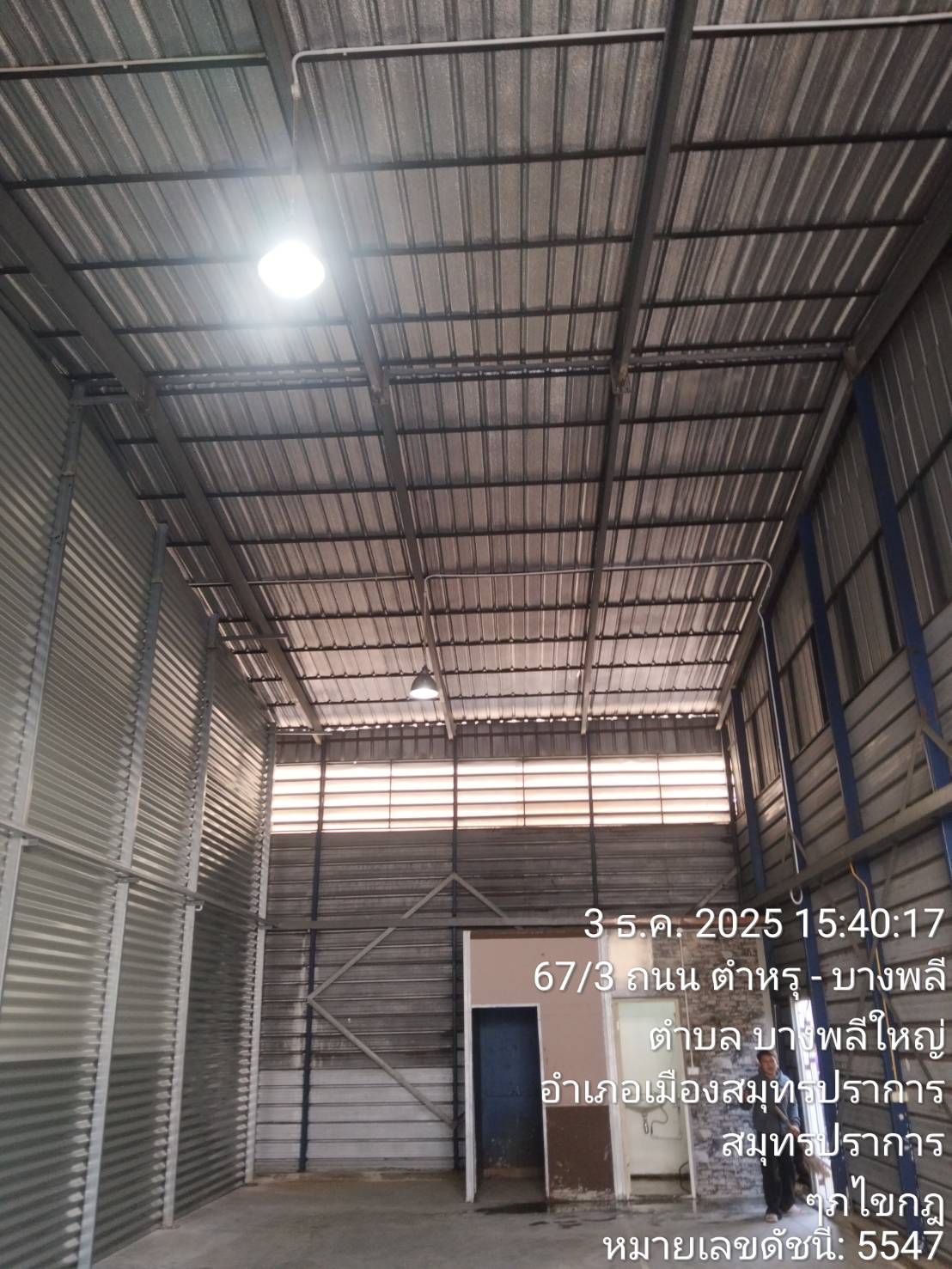 R07D2 โกดังสำเร็จรูปให้เช่า คลองขุด 100 ตรม. 8